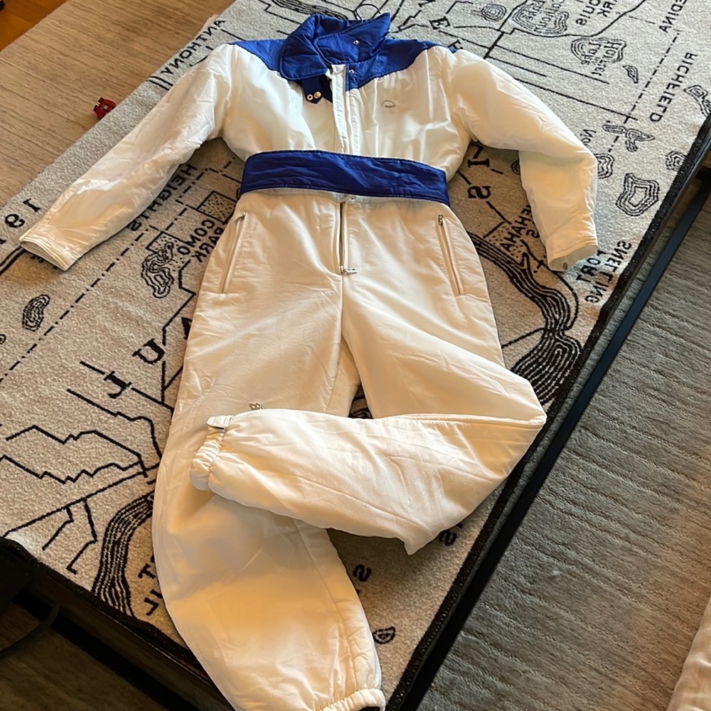Bogner Vintage Winter Ski One Piece Suit. Snow and Winter wear for Women.